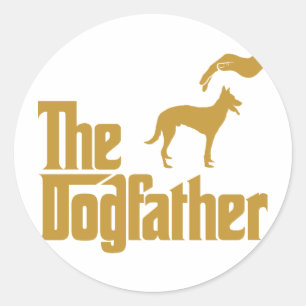 Belgian Malinois Classic Round Sticker