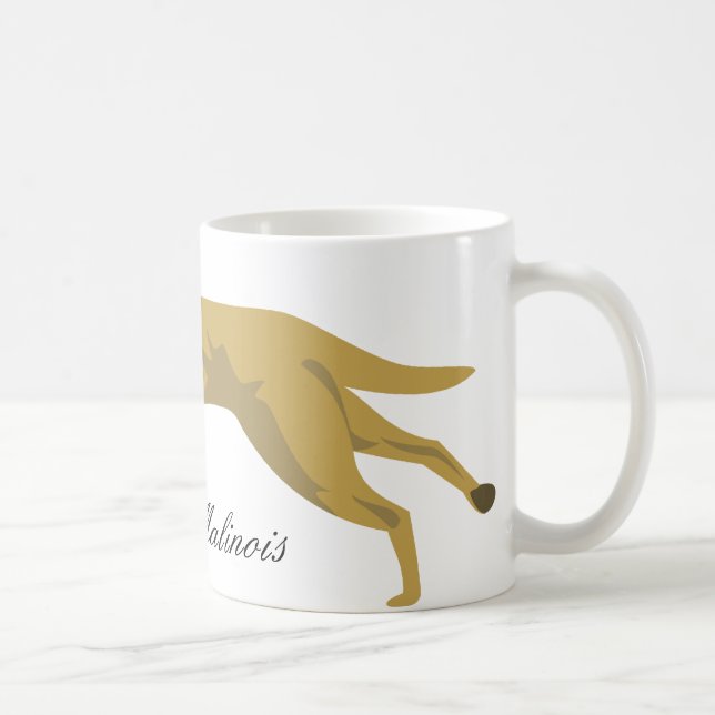 Belgian Malinois Coffee Mug (Right)