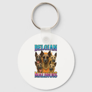 Belgian Malinois Copy Key Ring