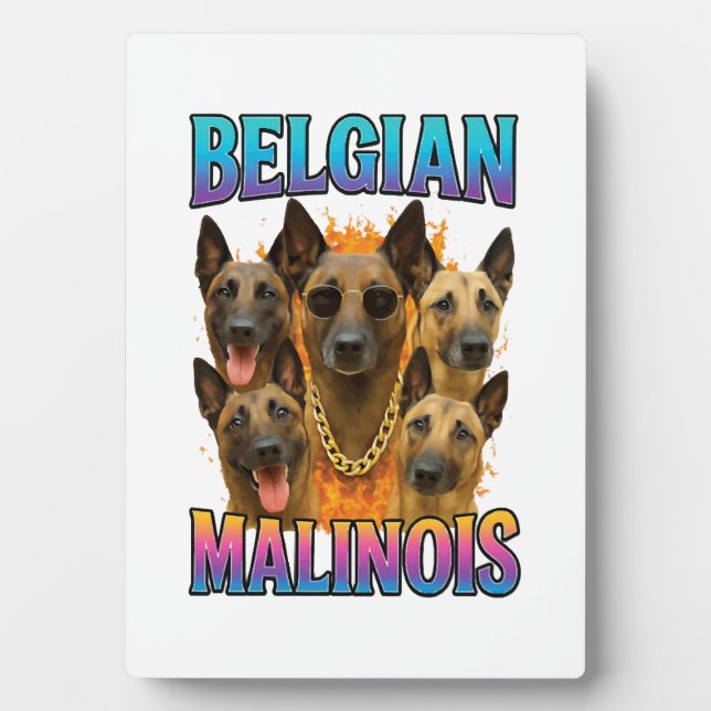 Belgian Malinois Copy Plaque (Front)