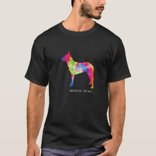 Belgian Malinois Cute Puppy Pet Dog Owner Hippy Ti T-Shirt