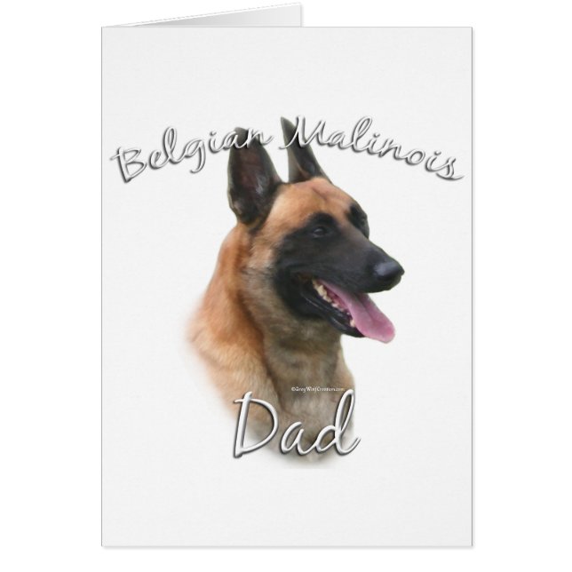 Belgian Malinois Dad 2 (Front)