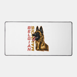 Belgian Malinois Desk Mat