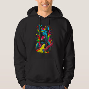 Belgian Malinois Dog Guitar Hoodie
