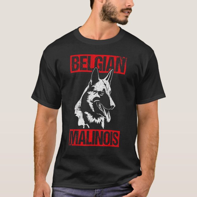 Belgian Malinois Dog Owner  Dogs Dog Sport T-Shirt (Front)