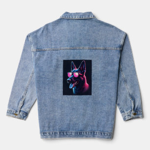 Belgian Malinois Dogs Belgian Malinoiss T-Shirt Denim Jacket