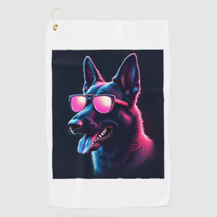 Belgian Malinois Dogs Belgian Malinoiss T-Shirt Golf Towel