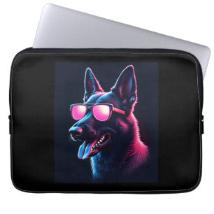 Belgian Malinois Dogs Belgian Malinoiss T-Shirt Laptop Sleeve