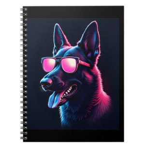 Belgian Malinois Dogs Belgian Malinoiss T-Shirt Notebook