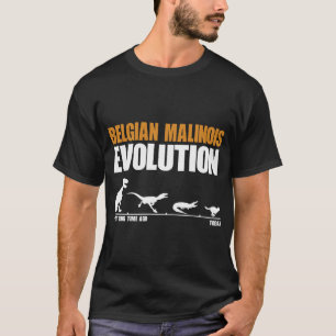 Belgian Malinois Evolution Funny Maligator T-Shirt
