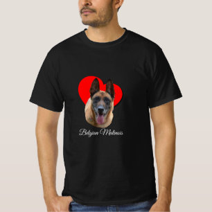 Belgian Malinois Heart Love T-Shirt