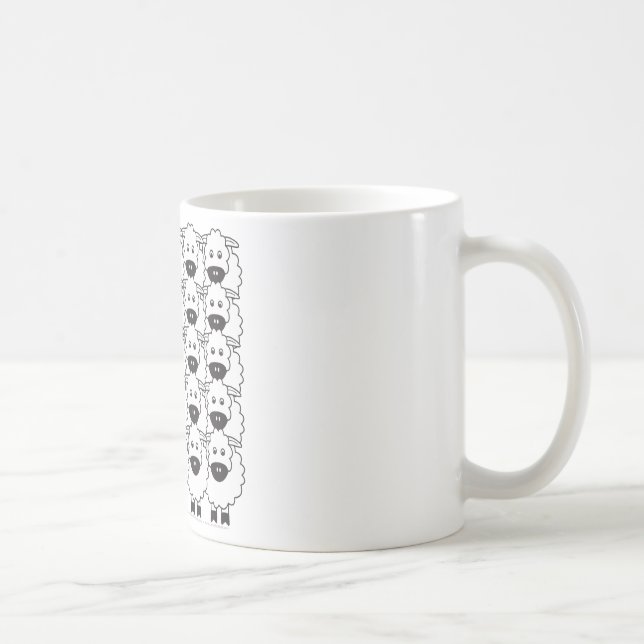 Belgian Malinois in the Sheep Coffee Mug (Right)