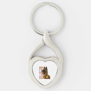Belgian Malinois   Key Ring