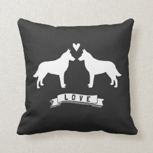 Belgian Malinois Love Cushion