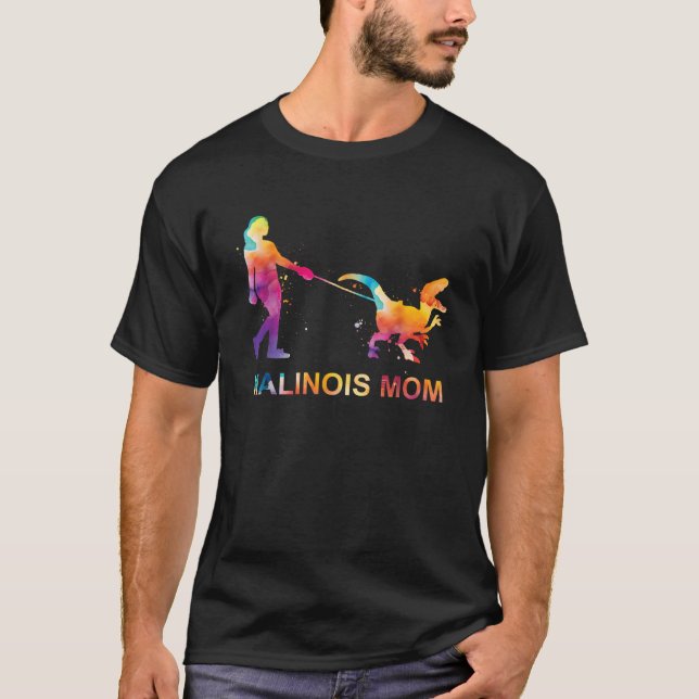 Belgian Malinois Mum Funny Maligator Mama  T-Shirt (Front)