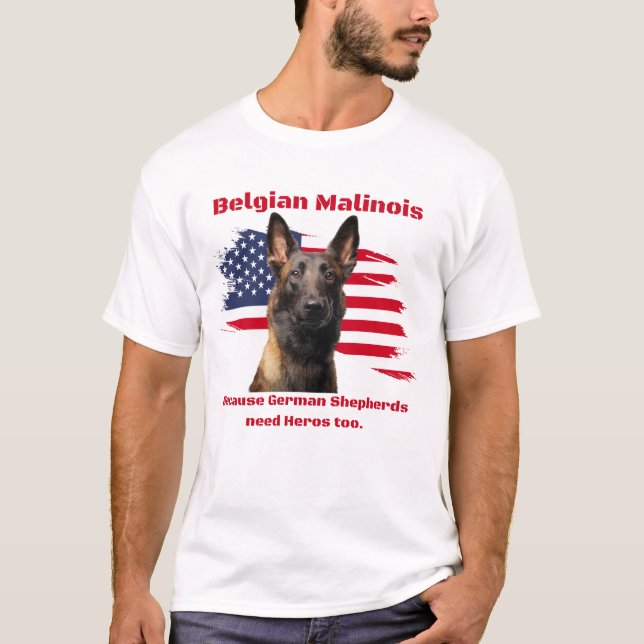 Belgian Malinois  T-Shirt (Front)