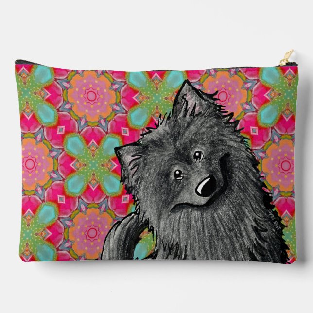 Belgian Sheepdog Accessory Pouch (Back)