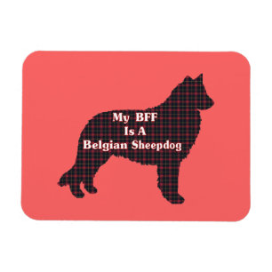 Belgian Sheepdog BFF Magnet