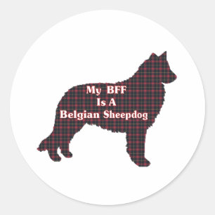 Belgian Sheepdog BFF Sticker