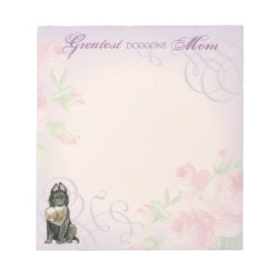 Belgian Sheepdog Heart Mum Notepad