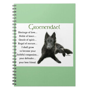 Belgian Sheepdog Heritage of Love Notebook