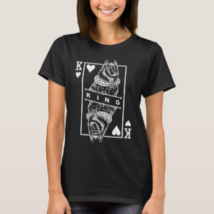 Belgian Sheepdog King Of Hearts Groenendael Dog Po T-Shirt