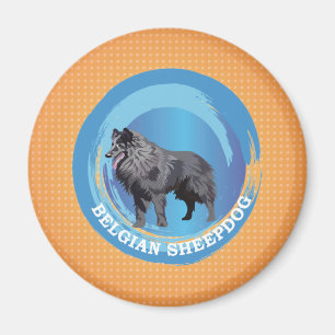 Belgian Sheepdog Magnet