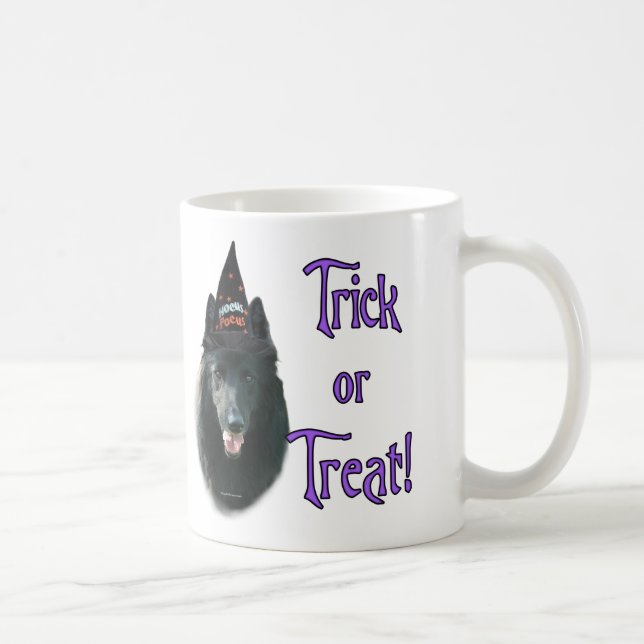 Belgian Sheepdog Trick Coffee Mug (Right)