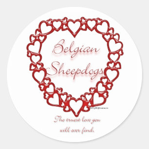 Belgian Sheepdog True Love - Sticker