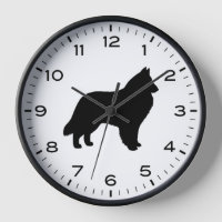 Belgian Shepherd Dog Breed Silhouette