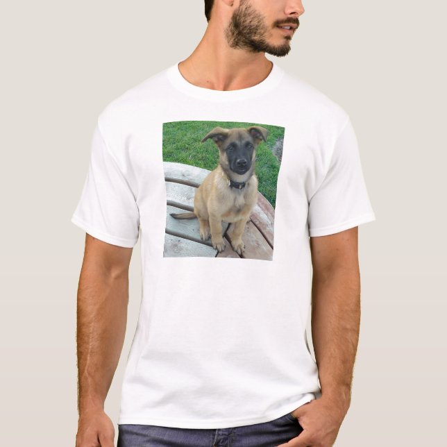 Belgian Shepherd Malinois Dog T-Shirt (Front)