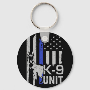 Belgian shepherd - Malinois - K9 Unit Key Ring