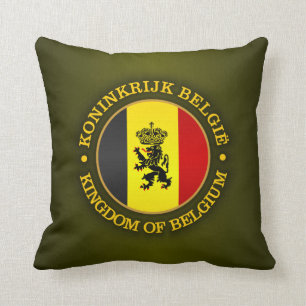 Belgian State Ensign Cushion