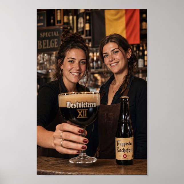 Belgian Tavern Friendship Welcome Poster (Front)