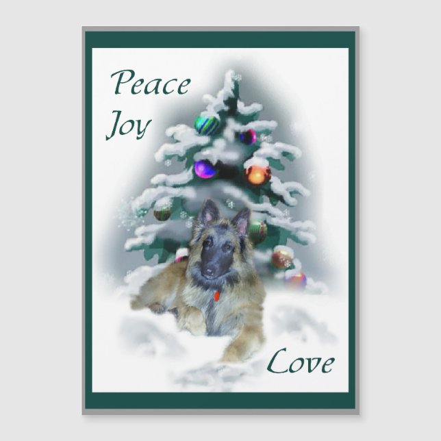 Belgian Tervuren Christmas  (Front)