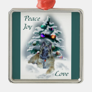 Belgian Tervuren Christmas Gifts Ornament