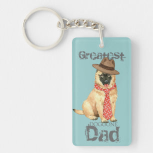 Belgian Tervuren Dad Key Ring
