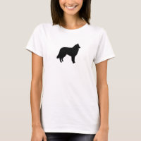 Belgian Tervuren Dog Breed Silhouette