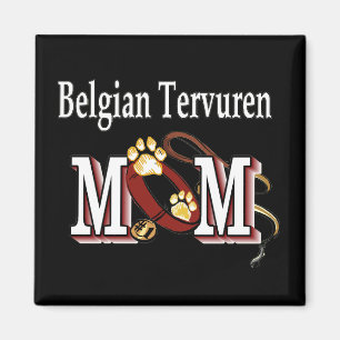 Belgian Tervuren Dog MOM Magnet