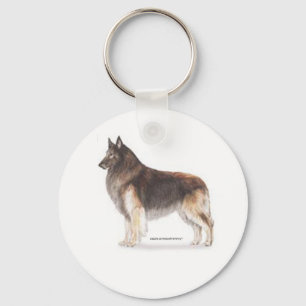 Belgian Tervuren Key Ring