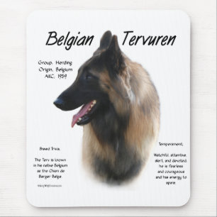 Belgian Tervuren Meet the Breed Mouse Pad