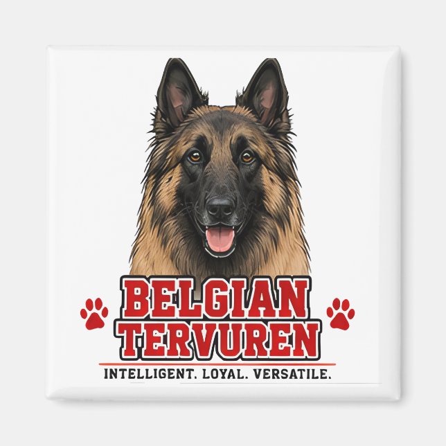 🐾 Belgian Tervuren Owner Gift🐾 Magnet (Front)