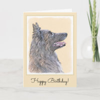 Belgian Tervuren Painting - Cute Original Dog Art