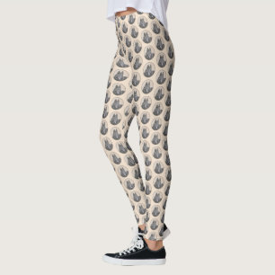 Belgian Tervuren Painting - Cute Original Dog Art Leggings