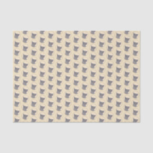 Belgian Tervuren Painting - Cute Original Dog Art Tissue Paper