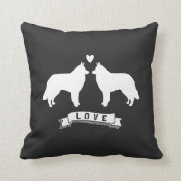 Belgian Tervuren Silhouettes Love