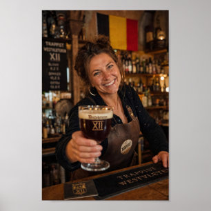 Belgian Trappist Tavern Welcome Poster