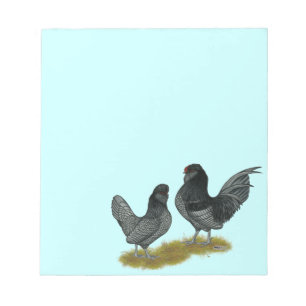 Belgian Watermaal Bantams Notepad