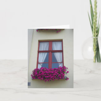 Belgian window notecard