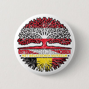 Belgien Belgisch Österreichisch Österreich Baum 6 Cm Round Badge